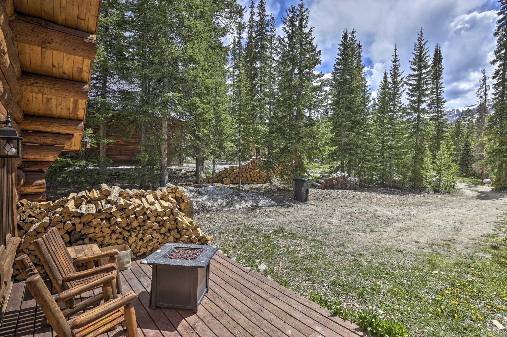 Cozy Breckenridge Cabin With Deck, 8 Mi To Gondola Εξωτερικό φωτογραφία