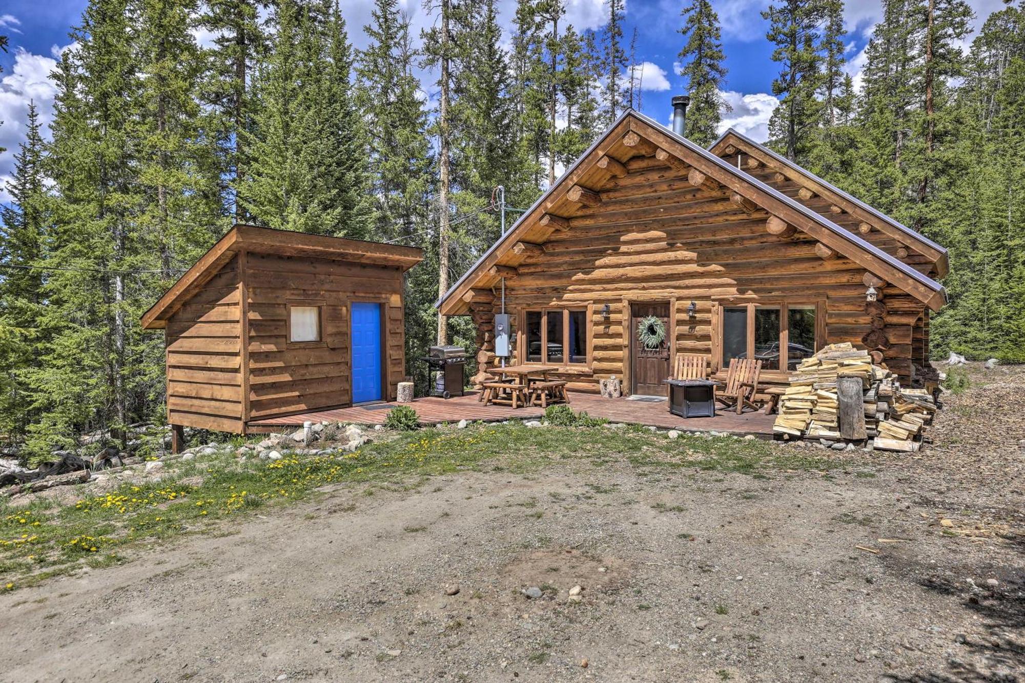 Cozy Breckenridge Cabin With Deck, 8 Mi To Gondola Εξωτερικό φωτογραφία