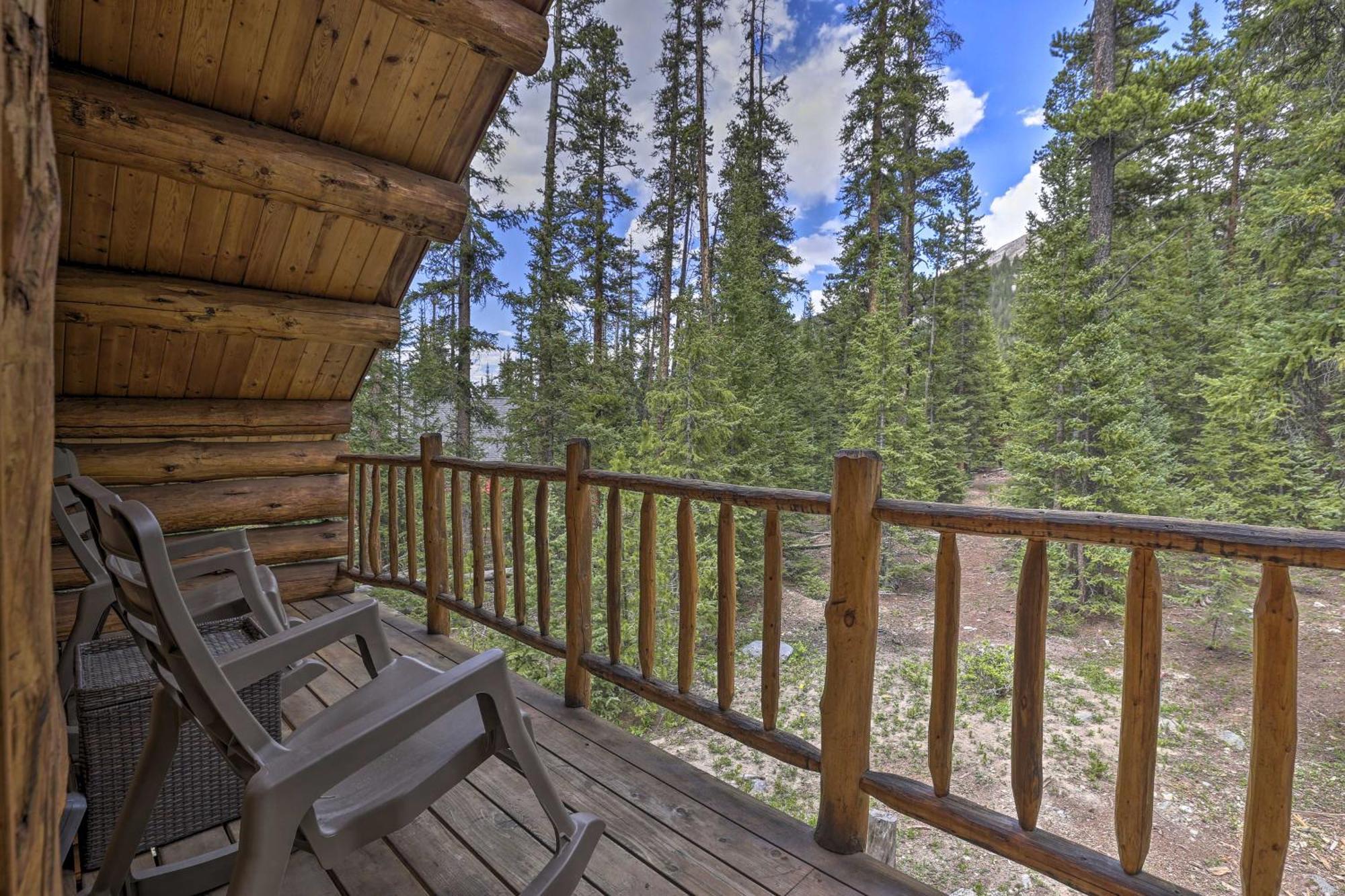 Cozy Breckenridge Cabin With Deck, 8 Mi To Gondola Εξωτερικό φωτογραφία