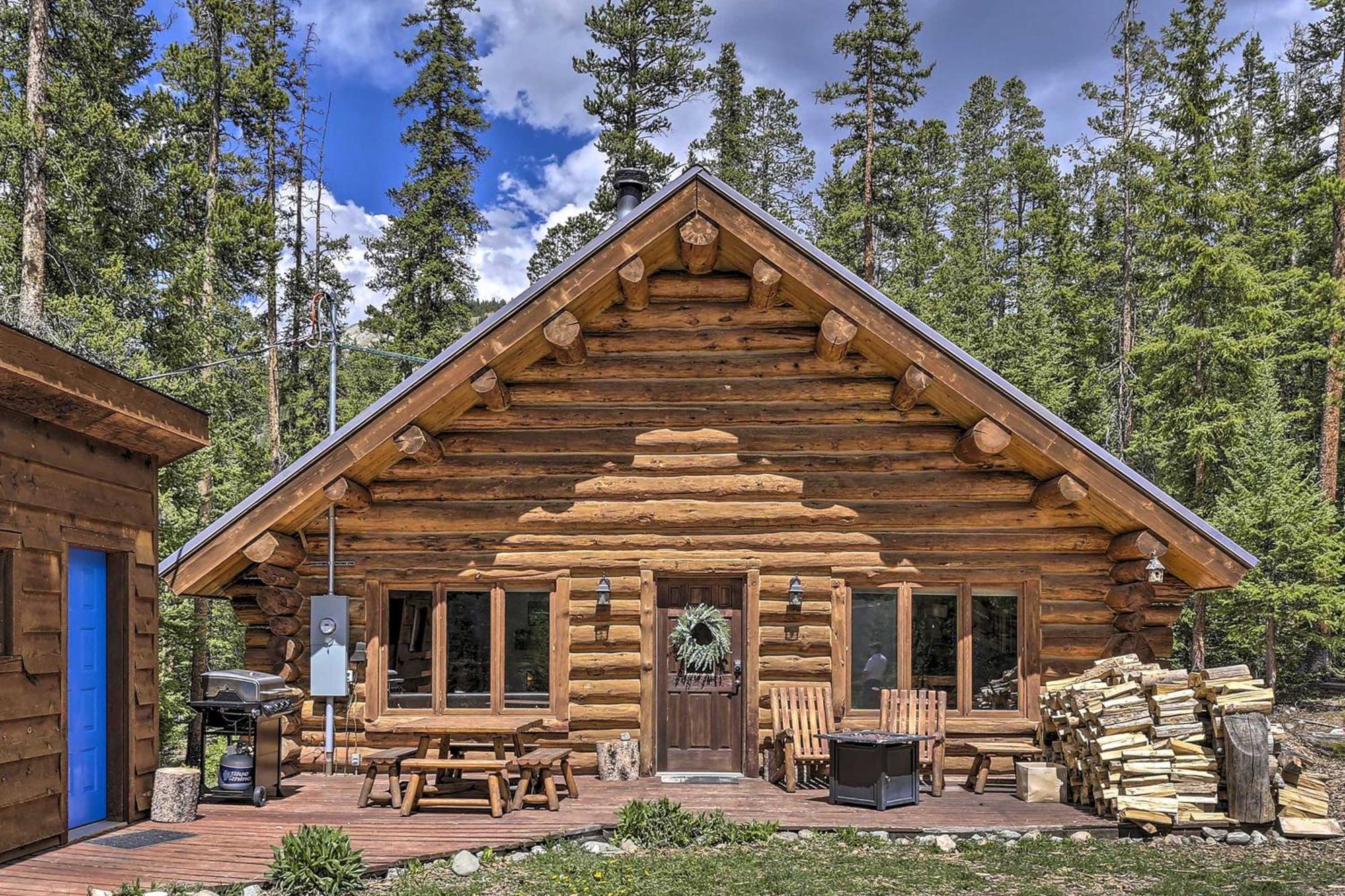 Cozy Breckenridge Cabin With Deck, 8 Mi To Gondola Εξωτερικό φωτογραφία